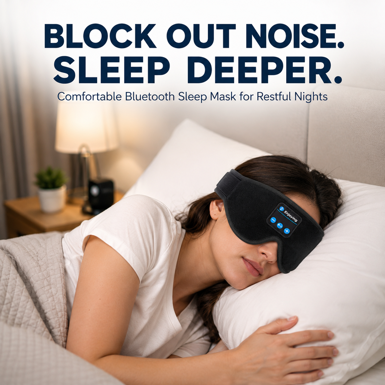 The Ultimate Bluetooth Sleep Mask for Deep & Peaceful Sleep