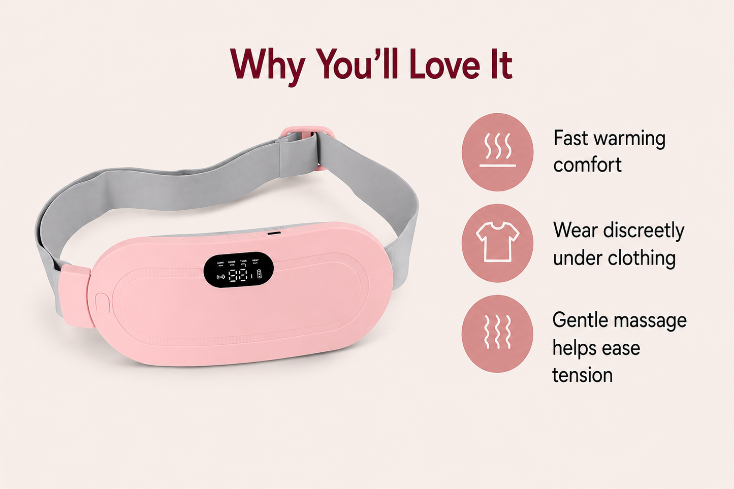 Electric Period Cramp Massager